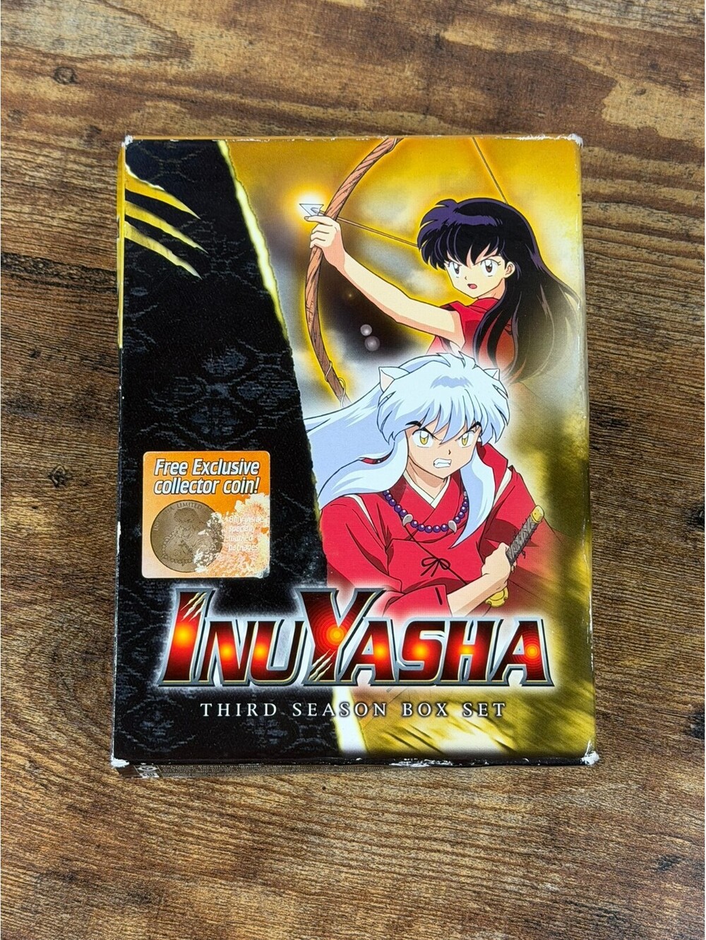 InuYasha Third Season Box Set 5-Disc DVD VIZ Media Complete w/ Booklet